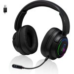 Jkum - korp iridium - casque gaming sans fil 2. 4ghz & bluetooth, audio haute qualit, micro dtachable, ...