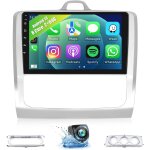 Jkun - 8 - c?urs 2 + 64g android 13 autoradio avec navi pour ford focus exi mt 2 3 mk2 / mk3 2004 - 2011, ...
