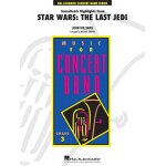 John williams : soundtrack highlights from star wars:the last jedi - conducteur concert band / harmonie ...