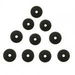 Joints en feutre de cymbale de haute qualit, accessoires anti - rayures noirs pour percussion, tampons ...