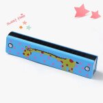 Jouet educatif pour enfants, orgue buccale en harmonica a 16 trous, instrument de musique, 2023 - type ...