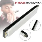 Jouets pour enfants, harmonica a 24 trous, touche c, trmolo, instruments de musique, entranement de ...
