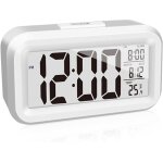 Joynine rveil numrique horloge numrique portable  piles reveil lumineux grand ecran led fonction ...