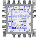 Jultec jrs0504 - 8m commutateur multiple satellite 8 entr�es 4 sorties
