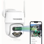 Jum - caméras de sécurité d'extérieur sans fil 4 mpx 8 x avec zoom optique / numérique, suivi automatique, ... Jum - caméras de sécurité d'extérieur sans fil 4 mpx 8 x avec zoom optique / numérique, suivi automatique, ...