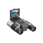 Jumelles avec appareil photo numrique, grossissement 10x, cran lcd 2 pouces, photos 40 mp, vido 2, ...