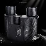 Jumelles bak4 10x25 pour enfants, mini jumelles portables d'ext�rieur � fort grossissement pour la chasse ...