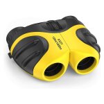 Jumelles compactes haute rsolution, rsistantes aux chocs, pliables pour enfants, avec un fort grossissement ...