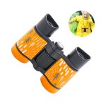 Jumelles pour enfants de 3  10 ans - durables, lgres, grossissement x4, sans danger pour les enfants, ...