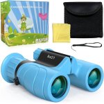 Jumelles pour enfants, 8x21 jumelles compacte jumelles de poche l�ger petit puissant t�lescope pliant ...