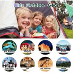 Jumelles pour enfants 8x21 avec oculaires en caoutchouc souple, sangle de cou r�glable, r�sistantes aux ...