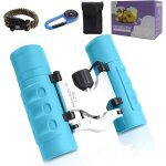 Jumelles pour enfants - mini jumelles grossissantes 8 x 21 - jouet d'exploration en plein air - a partir ...