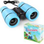Jumelles pour enfants, jumelles puissantes pour enfant, 4x30 etanche compactes petites jumelle telescopes ...