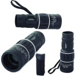 Jumelle monoculaire 16 x 52 avec fonction nuit - housse de transport & outil de nettoyage - lentille ... Jumelle monoculaire 16 x 52 avec fonction nuit - housse de transport & outil de nettoyage - lentille ...