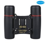 Jumelles pliantes zoom 30x60, vision nocturne  faible luminosit, pour l'observation des oiseaux en ...