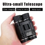 Jumelles portables pliables 40x22, 2000m, longue porte, mini tlescope pour la chasse, le sport en plein ...