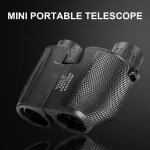 Jumelles professionnelles 10x25 bak4, prisme haute puissance, portable, t�lescope de chasse, monoculaire, ...