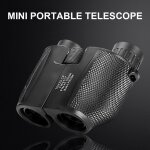 Jumelles professionnelles 10x25 bak4, prisme haute puissance, portable, t�lescope de chasse, monoculaire, ...