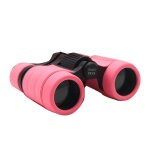 Jumelles roses durables pour enfants - compactes, l�g�res, id�ales pour l'exploration en plein air et ...