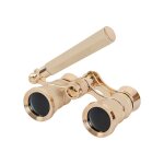 Jumelles de th��tre vintage 3x25 pour enfants - l�g�res, compactes, r�sistantes � l'eau, prisme bak4