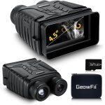 Jumelle vision nocturne, 4k hd lunette vision nocturne infrarouge, grand ecran 4, 5 pouces, batterie ... Jumelle vision nocturne, 4k hd lunette vision nocturne infrarouge, grand ecran 4, 5 pouces, batterie ...