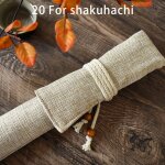 Juste de protection double couche pour flûte en chanvre et bambou, etui de rangement portable, sac de ... Juste de protection double couche pour flûte en chanvre et bambou, etui de rangement portable, sac de ...