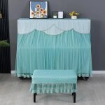 Juste en tissu lavable anti - poussière, tabouret de piano brodé, multicolore, epaissi, minimaliste, ... Juste en tissu lavable anti - poussière, tabouret de piano brodé, multicolore, epaissi, minimaliste, ...