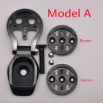 K - edge 1 set en alliage d'aluminium vlo ordinateur support pour garmin vlo casque top cap pour syncos ...