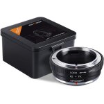 K & f concept adaptateur de monture pour objectif fd fx support adaptateur pour appareil photo[zha5220001]1909 ...