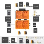 K&f concept ¿ boîtier de batterie pour cartes sd, boîtier résistant à l'eau et anti - choc, accessoires ... K&f concept ¿ boîtier de batterie pour cartes sd, boîtier résistant à l'eau et anti - choc, accessoires ...