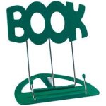 K&m 12440 - 012 - 60 - pack de 12 pupitres de table verts book