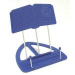 K&m 12450 - 012 - 54 - pack de 12 pupitres de table bleus uniboy