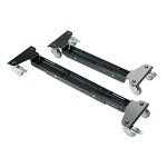K&m 18806 - chariot pour stand clavier - acier - largeur 183 mm - extensible 564 - 787 mm