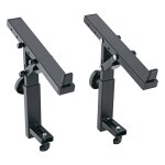 K&m 18822 - extension pour claviers - compatible stands omega - noir