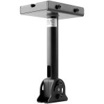 K&m 8000 - 436b - noir - support plafond court pour enceintes genelec 8000 - acier - pivotant 90 - montage ...