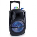 Ka116bowl enceinte bluetooth 450w - usb - ka116bowl - karaok� - boule kal�idoscope led multicolore - ...