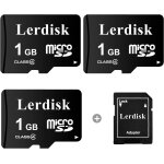 Kakul - lot de 3 cartes micro sd 1go classe 4compatible lecteurs mp3, téléphones anciens&appareils sdip65 ... Kakul - lot de 3 cartes micro sd 1go classe 4compatible lecteurs mp3, téléphones anciens&appareils sdip65 ...