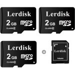 Kakul - lot de 3 cartes micro sd 2go classe 6compatible lecteurs mp3, téléphones anciens&appareils sdip65 ... Kakul - lot de 3 cartes micro sd 2go classe 6compatible lecteurs mp3, téléphones anciens&appareils sdip65 ...