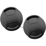 Kal - lot de 2 cache - objectifs 95 mm pour nikon af - s fx nikkor 200 - 500 mm f / 5. 6e ed vr, canon ...