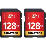 Kal - [] lot de 2 cartes mmoire sd uhs - i u1 classe 10 sdxc 128 go haute vitesse full hd vido canon ...
