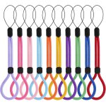 Kal - lot de 20 cordons de poignet rglables pour cls, tlphones portables, appareils photo, lampes ...