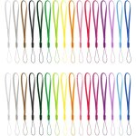 Kal - 2pcs cordon avec dragonne pour tlphone portable, dragonne de poignet en nylon pour tlphone ...