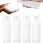 Kal - lot de 4 flacons mousse blancs 100ml - distributeur d'encre a tatouage & solutions, rechargeables ...