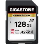 Kal - a2 v60 carte mmoire sdxc 128 go, 4k camra pro srie, vitesse 120 mo / s. compatible avec camra ...
