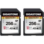 Kal - a2 v60 carte mmoire sdxc 256 go lot de 2 cartes, 4k camra pro, vitesse 120 mo / s. compatible ...