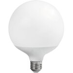 Kal - ampoule led smd, globe g125, 24w / 2500lm, culot e27, 3000k, blanc