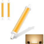 Kal - ampoules r7s 118mm led dimmable 7, 7w=60w ac2320v 850lm warm white 2700k sans scintillement spot ... Kal - ampoules r7s 118mm led dimmable 7, 7w=60w ac2320v 850lm warm white 2700k sans scintillement spot ...