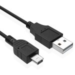 Kal - cble de charge mini usb compatible avec les appareils photo et camscopes numriques powershot ...