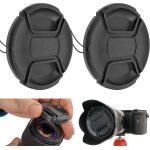 Kal - capuchon d'objectif d'appareil photo, Ø 62 mm de diamtre, capuchon de protection a clipser, compatible ...