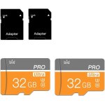 Kal - carte mmoire micro sd 32gb classe 10 avec adaptateur sd - carte tf haute vitesse pour tablette ...